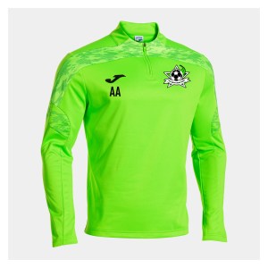 Joma Championship VIII 1/2 Zip Sweatshirt - Fluorescent Green/Black