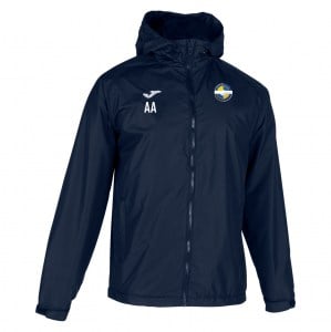 Joma Cervino Fleece Lined Rain Jacket - Navy