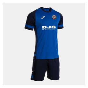 Joma Lider Football Shirt & Shorts Kit - Royal Blue/Dark Navy/White
