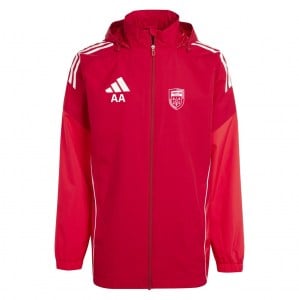 adidas Tiro 25 Competition All-Weather Jacket - Team Power Red/Pure Ruby/White