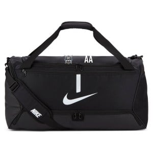 Nike Academy Team Duffel Bag (Medium) - Black/Black/White
