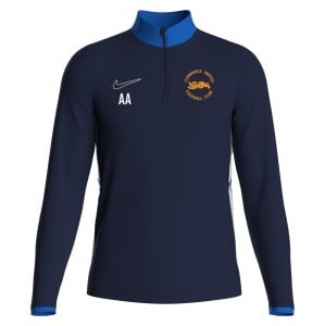 Nike Dri-FIT Academy 25 Drill Top - Obsidian/Royal Blue/White