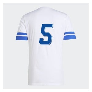 adidas Squadra 25 Short-Sleeve Jersey - White/Team Royal Blue