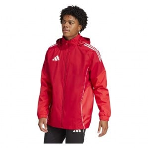 adidas Tiro 25 Competition All-Weather Jacket - Team Power Red/Pure Ruby/White