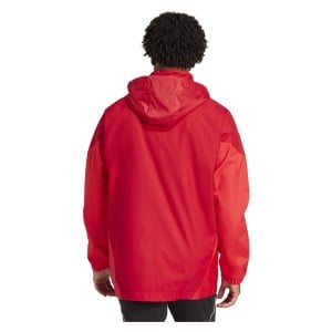 adidas Tiro 25 Competition All-Weather Jacket - Team Power Red/Pure Ruby/White