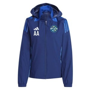 adidas Tiro 24 Competition All-Weather Jacket (W) - Team navy blue/team royal blue/white