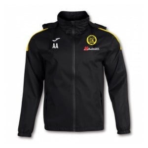 Joma Trivor Rain Jacket - Black/Yellow