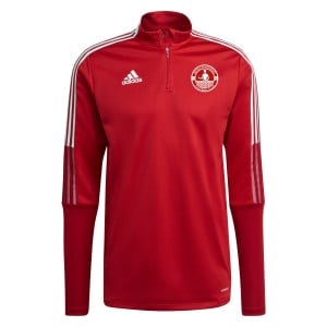 adidas Tiro 21 1/4 Zip Training Top - Team Power Red