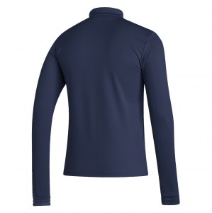 adidas Entrada 1/4 Zip Drill Top Midlayer - Team Navy Blue