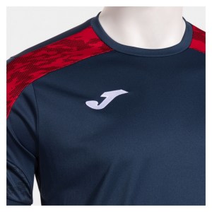 Joma Championship VIII T-Shirt - Dark Navy/Red/White