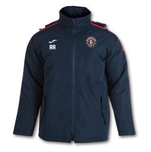 Joma Trivor Winter Jacket (M) - Dark Navy/Red