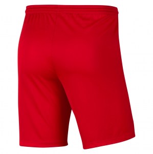Nike Park III Shorts - University Red/White