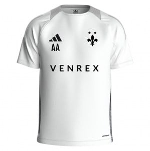 adidas Tiro 24 Competition Training Jersey - White/team light grey/black