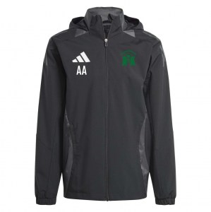 adidas Tiro 24 Competition All-Weather Jacket - Black/team dark grey/white