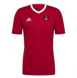 adidas Entrada 22 Short Sleeve Jersey - Team Power Red