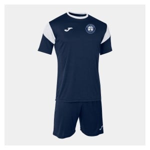 Joma Pheonix Shirt + Shorts Set - Dark Navy/White