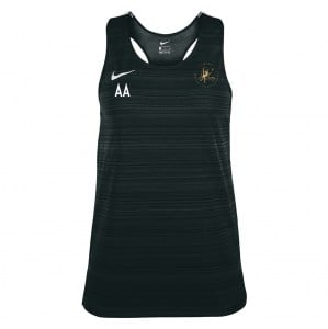 Zelus-Nike Dry Miler Singlet (W) - Black/White
