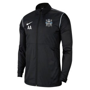 Nike Park 20 Repel Rain Jacket - Black/White/White