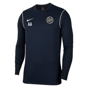 Nike Dri-FIT Park 20 Crew Top - Obsidian/White/White