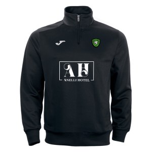 Joma Faraon 1/4 Zip Sweatshirt - Black/White