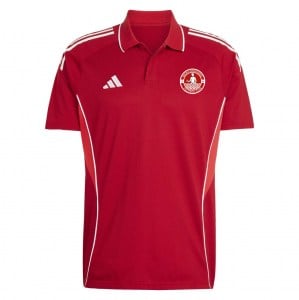 adidas Tiro 25 Competition Polo Shirt - Team Power Red/Pure Ruby/White