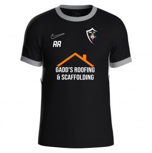 Nike Academy 25 Short-Sleeve Training Top - Black/White/White