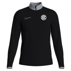 Nike Dri-FIT Academy 25 Drill Top - Black/White/White