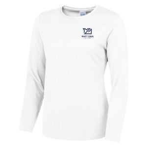 Long Sleeve Cool Tee - Arctic White