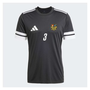 adidas Squadra 25 Short-Sleeve  Jersey - Black/White