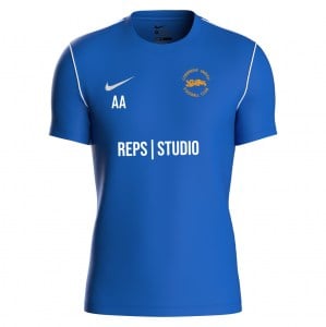 Nike Park 20 Short Sleeve Training Tee - Royal Blue/White/White