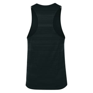 Zelus-Nike Dry Miler Mens Singlet - Black/White