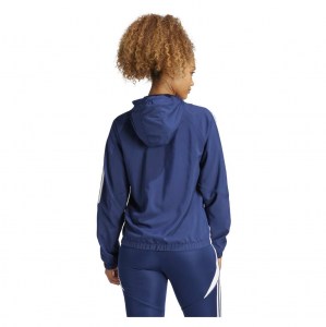 adidas Tiro 24 Windbreaker (W) - team navy blue/white
