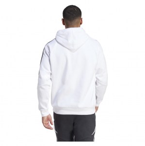 adidas Tiro 24 Sweat Hoodie - White/Black