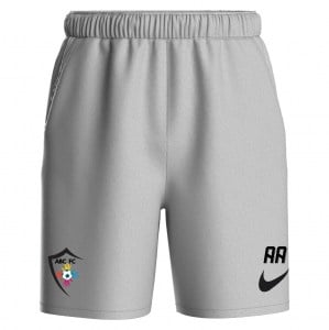 Nike Team Club 20 Fleece Shorts (M) - Dark Grey Heather/Black/Black