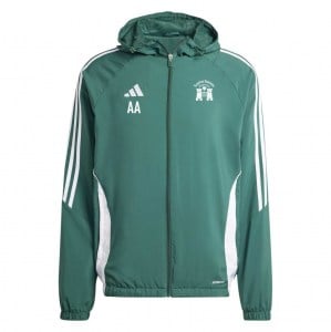adidas Tiro 24 Windbreaker - team dark green/white