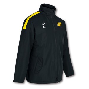 Joma Trivor Winter Jacket (M) - Black/Yellow