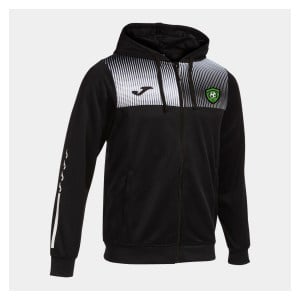 Joma Eco Supernova Hoodie Jacket - BLACK/WHITE