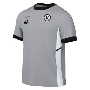 Nike Academy 25 Short-Sleeve Training Top - Wolf Grey/Black/White