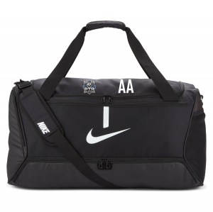 Nike Academy Team Duffel Bag (Large) - Black/Black/White