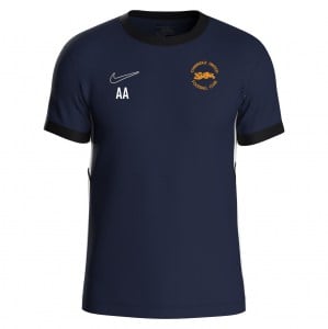 Nike Academy 25 Short-Sleeve Training Top - Obsidian/Royal Blue/White