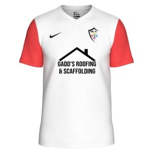 Nike Tiempo Premier 2 Short Sleeve Jersey - White/Bright Crimson/Black
