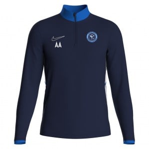 Nike Dri-FIT Academy 25 Drill Top - Obsidian/Royal Blue/White