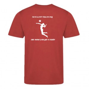 Cool Performance Tee - Fire Red