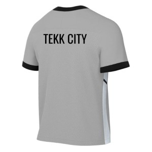 Nike Academy 25 Short-Sleeve Training Top - Wolf Grey/Black/White