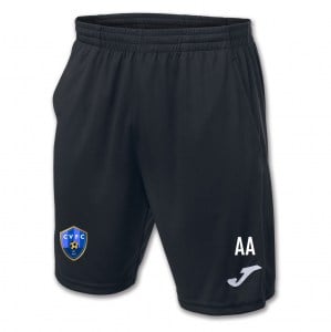 Joma BERMUDA DRIVE SHORTS - Black/White