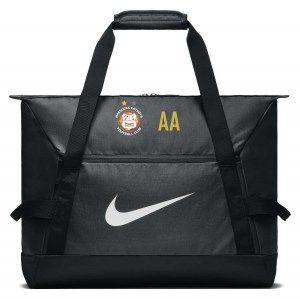 Nike Academy Team Duffel Bag (Medium) - Black/Black/White