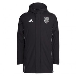adidas Tiro 24 Stadium Parka - Black/White
