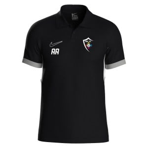 Nike Dri-FIT Academy 25 Polo - Black/White/White