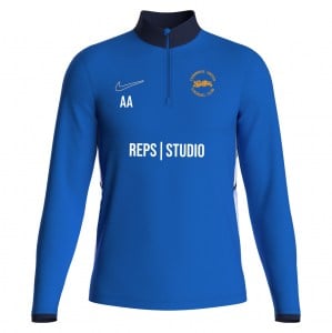 Nike Dri-FIT Academy 25 Drill Top - Royal Blue/Obsidian/White