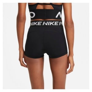 Nike Pro Womens 3 Inch Shorts - Black/White